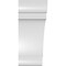 Ekena Millwork 4-in. W x 6-in. D x 10-in. H Olympic Architectural Grade PVC Knee Brace BRCP04X06X10OLY - alternate 4